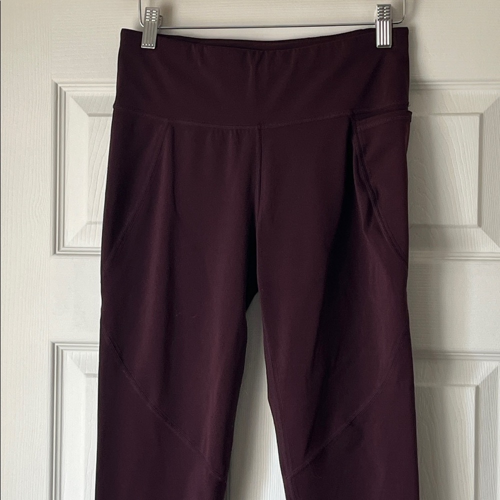 Sweaty Betty Power 7/8 Leggings Burgundy Purple Training Small - Picture 7 of 14